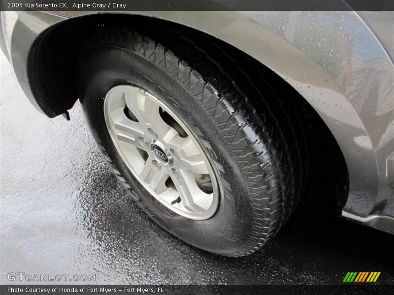 Alpine Gray / Gray 2005 Kia Sorento EX