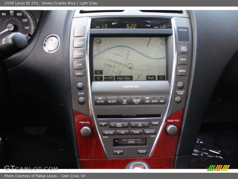 Smoky Granite Mica / Light Gray 2008 Lexus ES 350