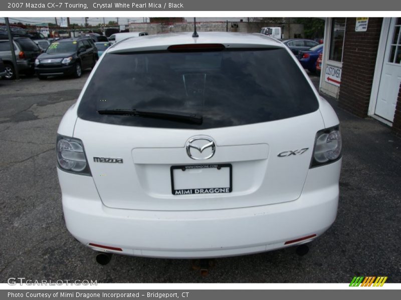 Crystal White Pearl Mica / Black 2007 Mazda CX-7 Touring