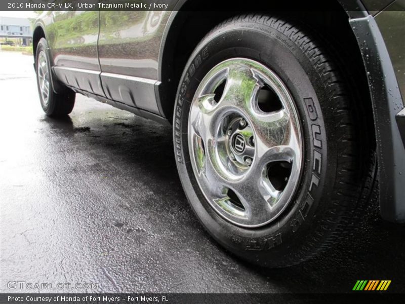 Urban Titanium Metallic / Ivory 2010 Honda CR-V LX