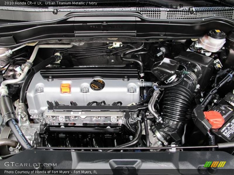 Urban Titanium Metallic / Ivory 2010 Honda CR-V LX