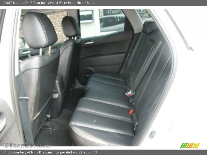 Crystal White Pearl Mica / Black 2007 Mazda CX-7 Touring