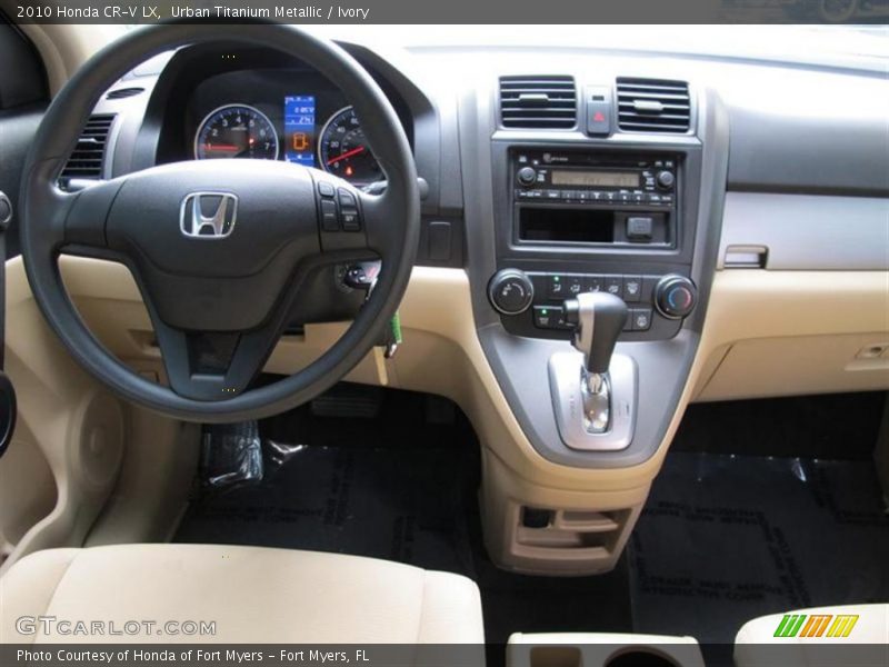 Urban Titanium Metallic / Ivory 2010 Honda CR-V LX