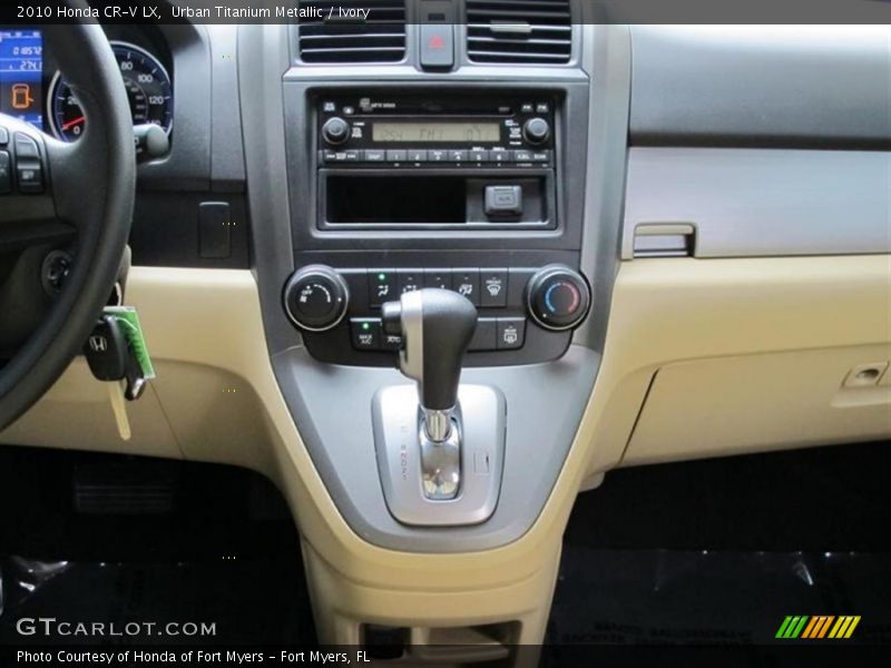 Urban Titanium Metallic / Ivory 2010 Honda CR-V LX
