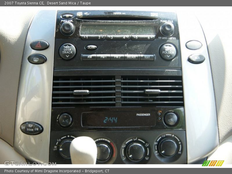 Desert Sand Mica / Taupe 2007 Toyota Sienna CE