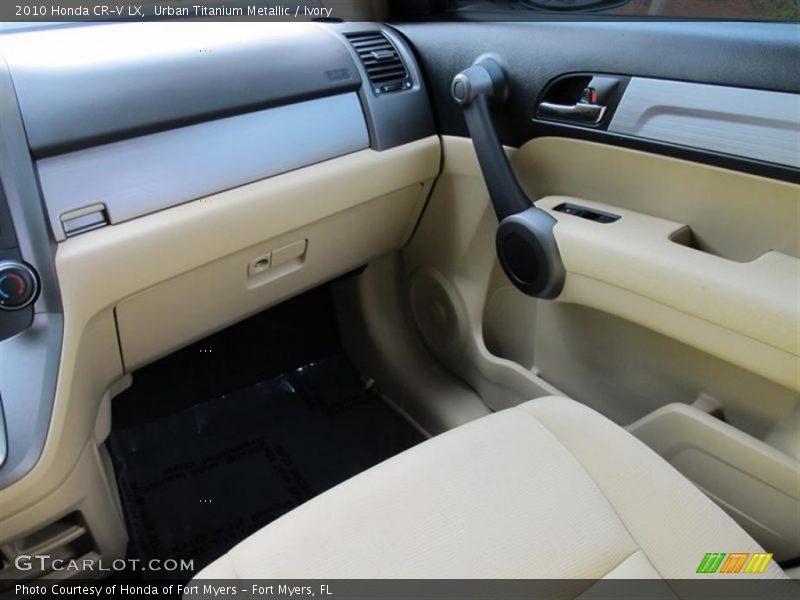 Urban Titanium Metallic / Ivory 2010 Honda CR-V LX