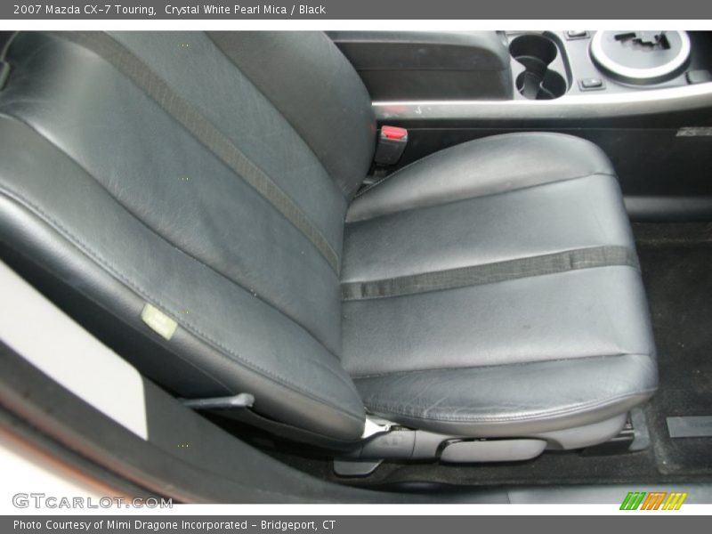 Crystal White Pearl Mica / Black 2007 Mazda CX-7 Touring