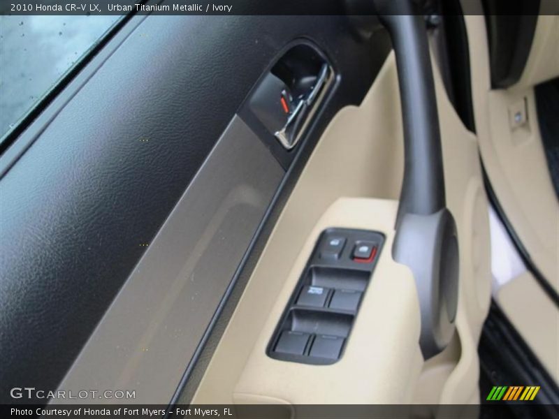 Urban Titanium Metallic / Ivory 2010 Honda CR-V LX