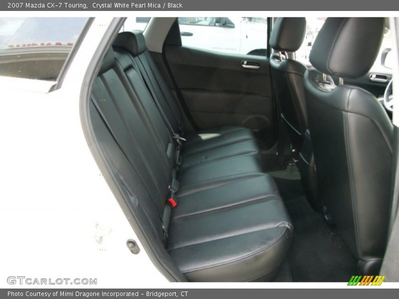 Crystal White Pearl Mica / Black 2007 Mazda CX-7 Touring