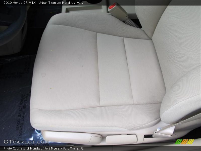 Urban Titanium Metallic / Ivory 2010 Honda CR-V LX