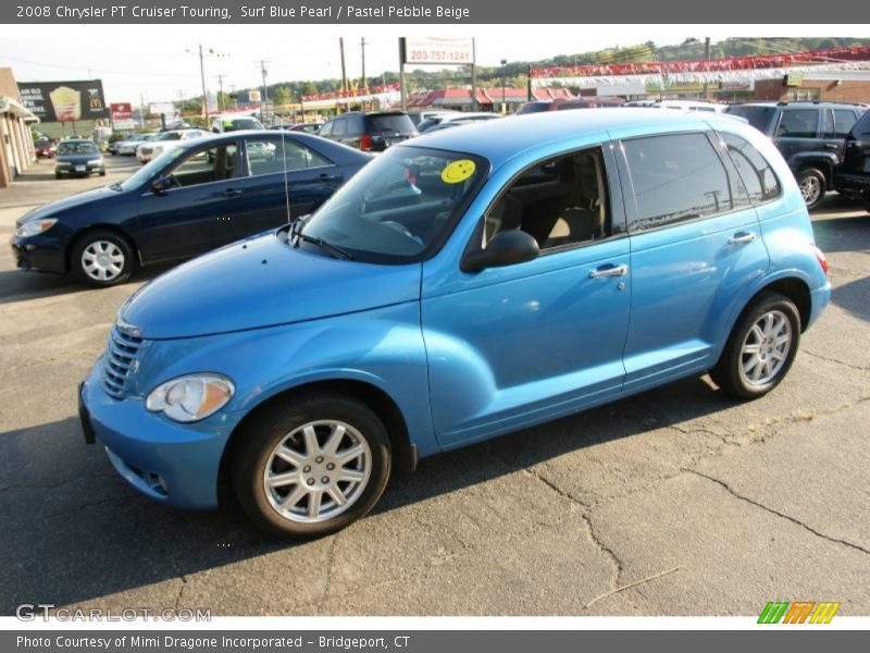 Surf Blue Pearl / Pastel Pebble Beige 2008 Chrysler PT Cruiser Touring