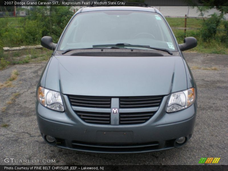 Magnesium Pearl / Medium Slate Gray 2007 Dodge Grand Caravan SXT