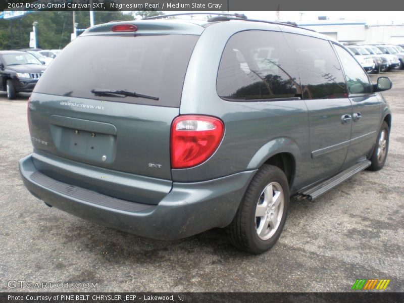 Magnesium Pearl / Medium Slate Gray 2007 Dodge Grand Caravan SXT