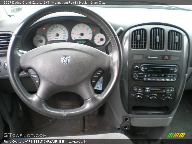 Magnesium Pearl / Medium Slate Gray 2007 Dodge Grand Caravan SXT
