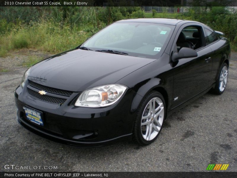 Black / Ebony 2010 Chevrolet Cobalt SS Coupe