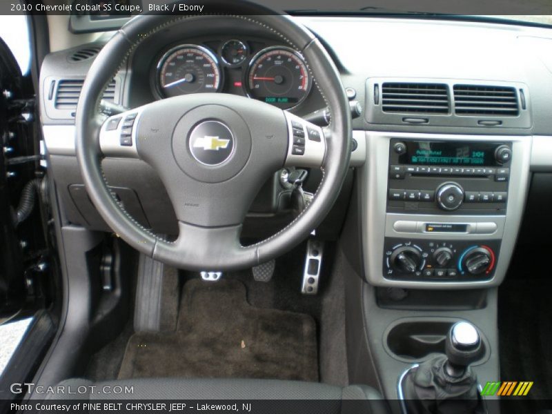 Dashboard of 2010 Cobalt SS Coupe