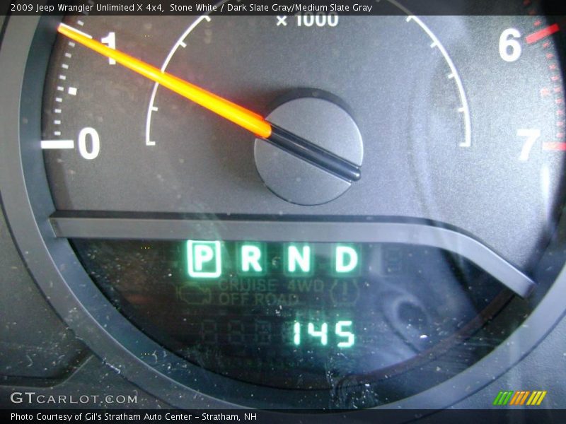 Stone White / Dark Slate Gray/Medium Slate Gray 2009 Jeep Wrangler Unlimited X 4x4