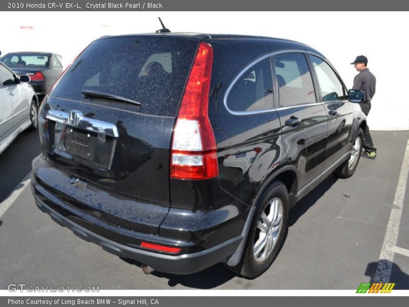 Crystal Black Pearl / Black 2010 Honda CR-V EX-L