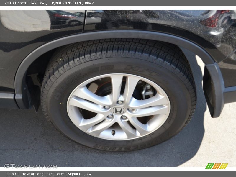 Crystal Black Pearl / Black 2010 Honda CR-V EX-L