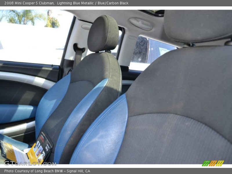 Lightning Blue Metallic / Blue/Carbon Black 2008 Mini Cooper S Clubman