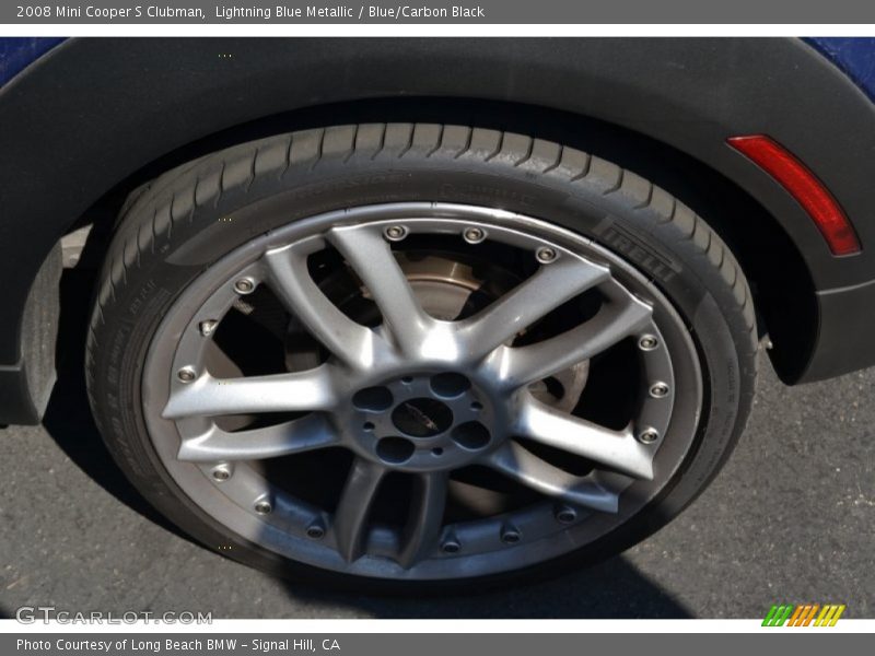 Lightning Blue Metallic / Blue/Carbon Black 2008 Mini Cooper S Clubman