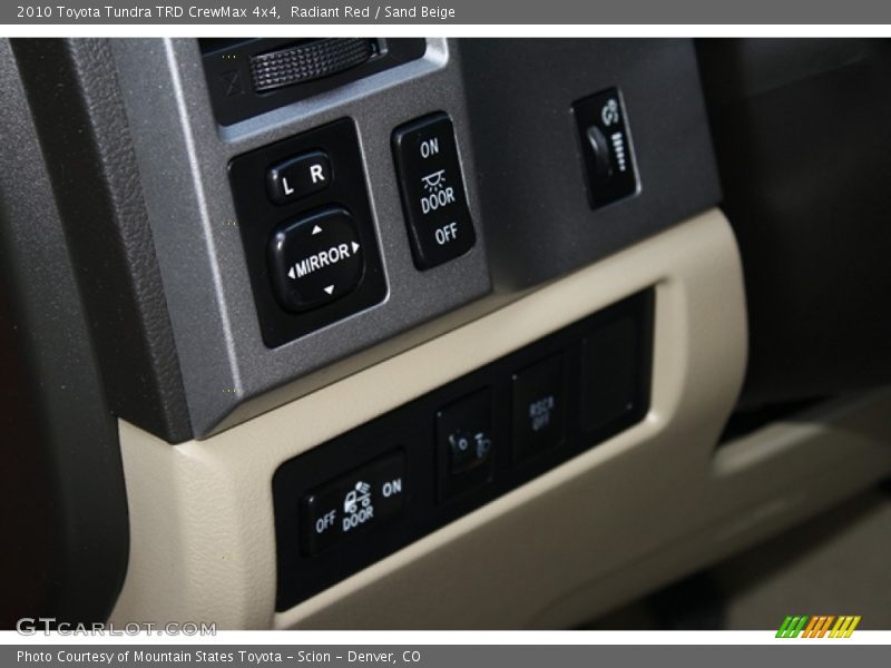 Radiant Red / Sand Beige 2010 Toyota Tundra TRD CrewMax 4x4