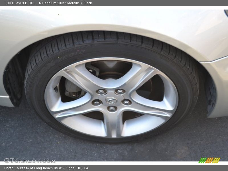 Millennium Silver Metallic / Black 2001 Lexus IS 300