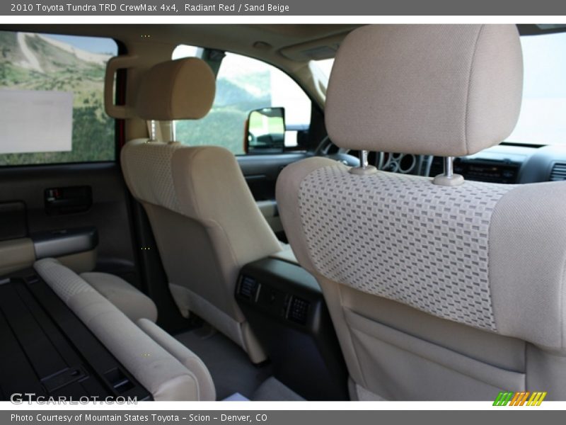 Radiant Red / Sand Beige 2010 Toyota Tundra TRD CrewMax 4x4