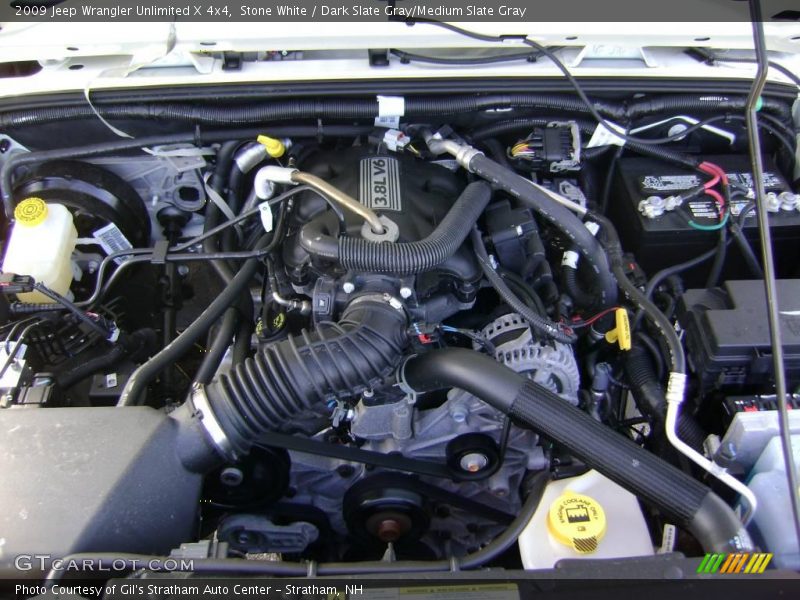 Stone White / Dark Slate Gray/Medium Slate Gray 2009 Jeep Wrangler Unlimited X 4x4
