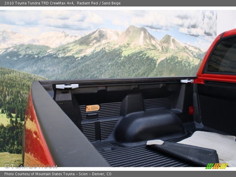 Radiant Red / Sand Beige 2010 Toyota Tundra TRD CrewMax 4x4