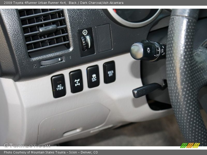 Black / Dark Charcoal/Ash Alcantara 2009 Toyota 4Runner Urban Runner 4x4