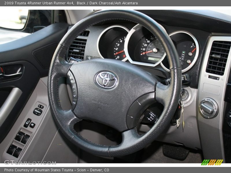 Black / Dark Charcoal/Ash Alcantara 2009 Toyota 4Runner Urban Runner 4x4