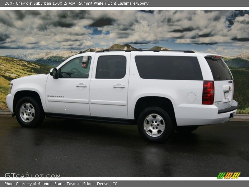 Summit White / Light Cashmere/Ebony 2007 Chevrolet Suburban 1500 LS 4x4
