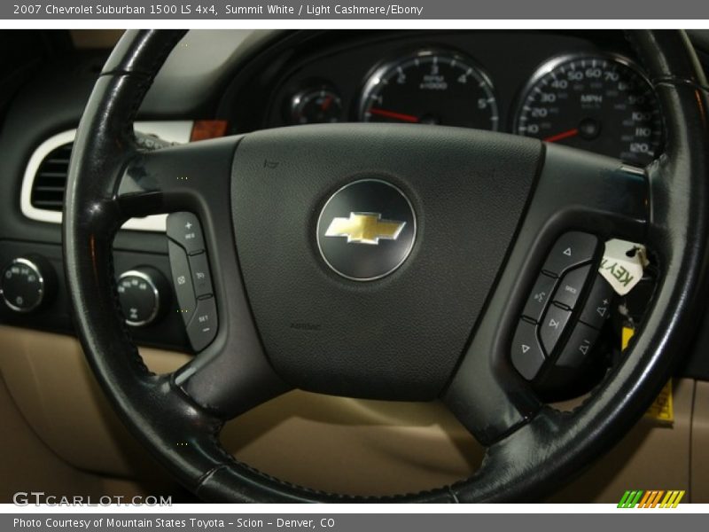 Summit White / Light Cashmere/Ebony 2007 Chevrolet Suburban 1500 LS 4x4