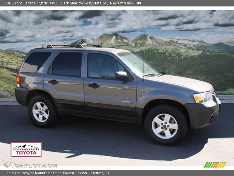 Dark Shadow Grey Metallic / Medium/Dark Flint 2006 Ford Escape Hybrid 4WD