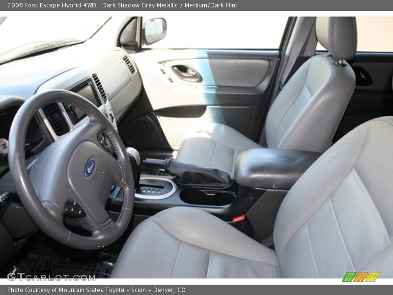 Dark Shadow Grey Metallic / Medium/Dark Flint 2006 Ford Escape Hybrid 4WD