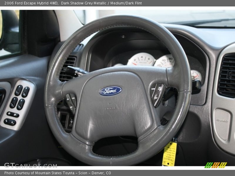 Dark Shadow Grey Metallic / Medium/Dark Flint 2006 Ford Escape Hybrid 4WD