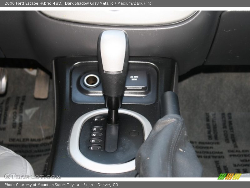 Dark Shadow Grey Metallic / Medium/Dark Flint 2006 Ford Escape Hybrid 4WD