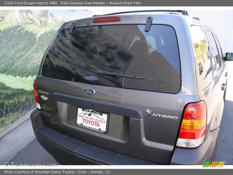 Dark Shadow Grey Metallic / Medium/Dark Flint 2006 Ford Escape Hybrid 4WD