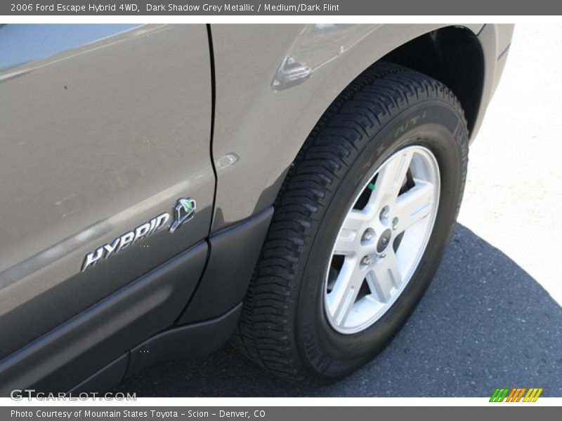 Dark Shadow Grey Metallic / Medium/Dark Flint 2006 Ford Escape Hybrid 4WD