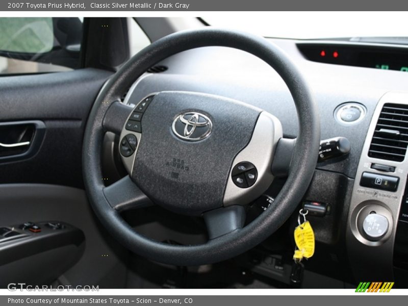 Classic Silver Metallic / Dark Gray 2007 Toyota Prius Hybrid