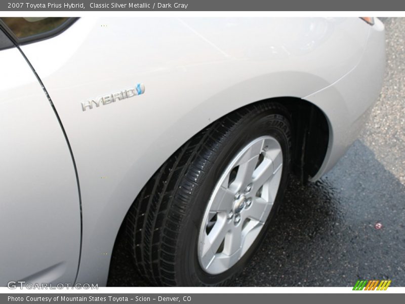 Classic Silver Metallic / Dark Gray 2007 Toyota Prius Hybrid