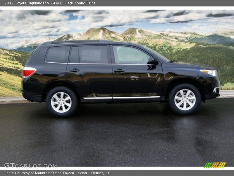  2012 Highlander V6 4WD Black