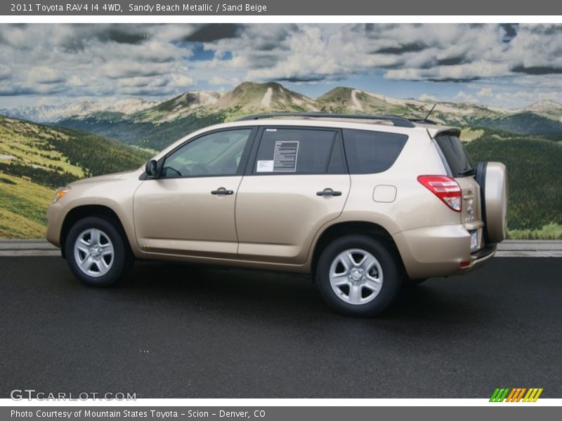 Sandy Beach Metallic / Sand Beige 2011 Toyota RAV4 I4 4WD