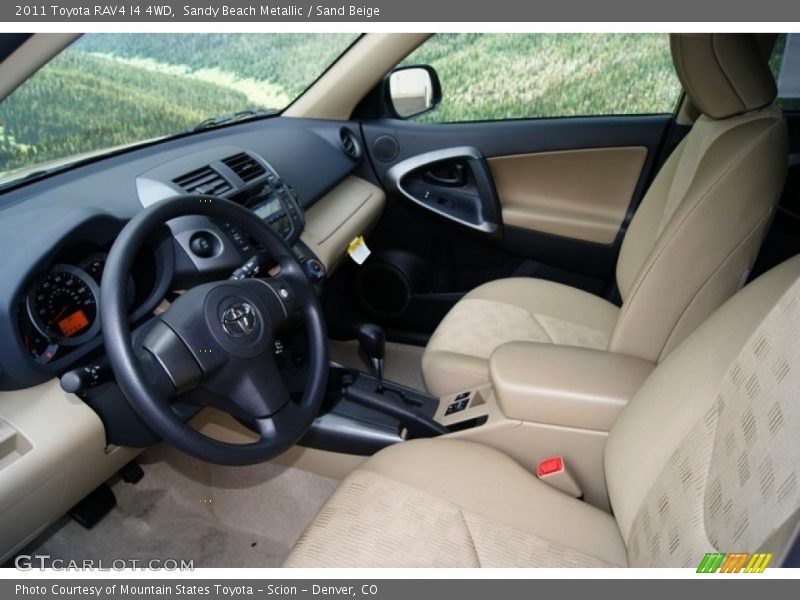 Sandy Beach Metallic / Sand Beige 2011 Toyota RAV4 I4 4WD