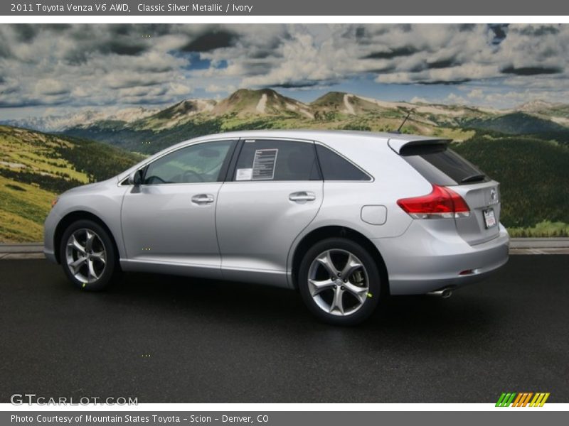 Classic Silver Metallic / Ivory 2011 Toyota Venza V6 AWD
