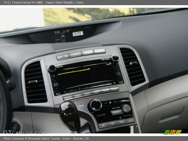 Classic Silver Metallic / Ivory 2011 Toyota Venza V6 AWD