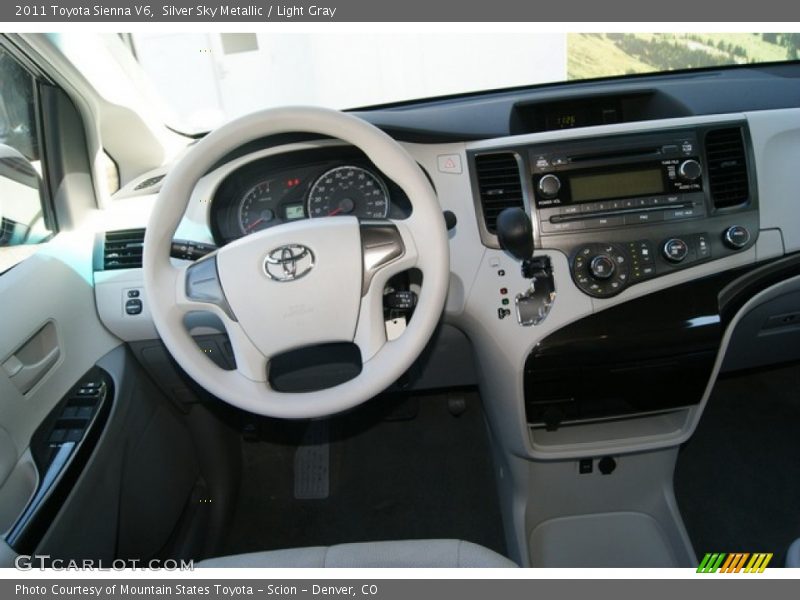 Silver Sky Metallic / Light Gray 2011 Toyota Sienna V6