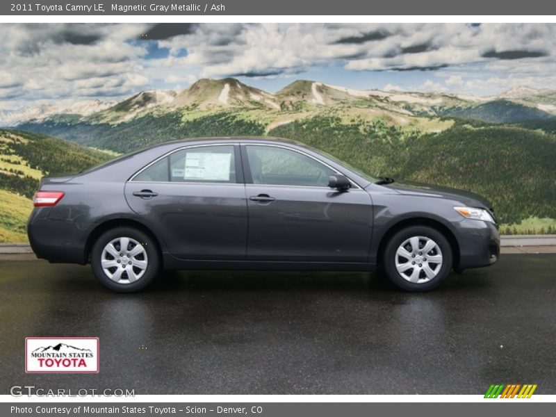 Magnetic Gray Metallic / Ash 2011 Toyota Camry LE