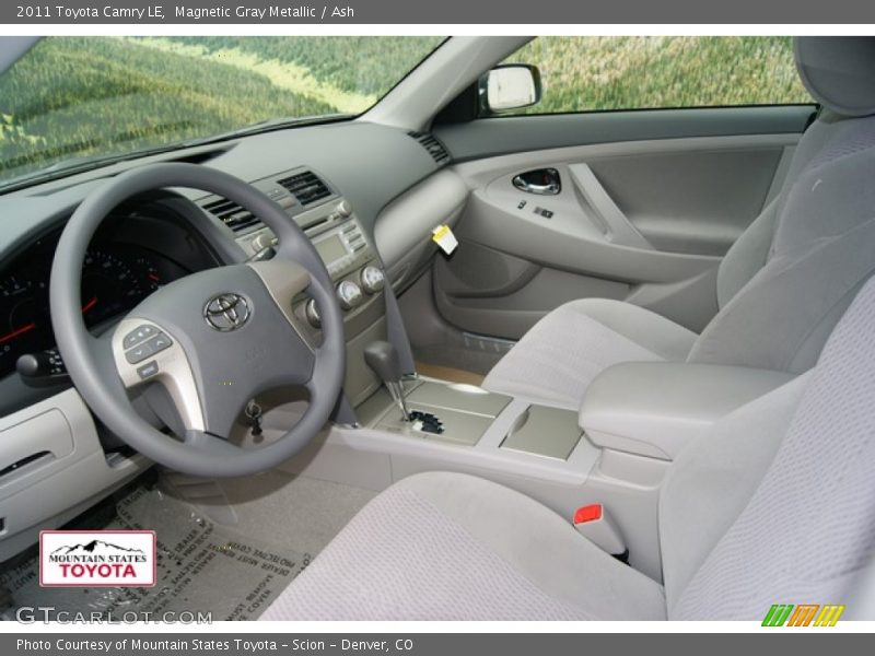 Magnetic Gray Metallic / Ash 2011 Toyota Camry LE